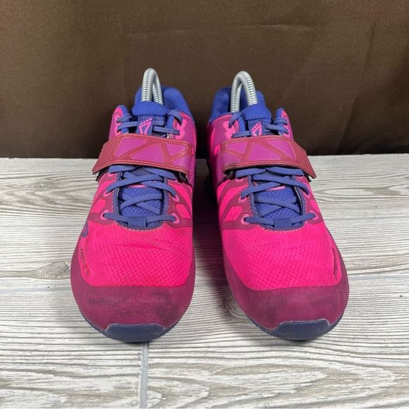INOV-8 Lifting Shoes Pink Blue Fats Lift 335 Womens Size 9 - Picture 2 of 9